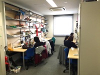 学生のオフィスです