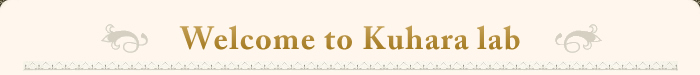 Welcome to Kuhara lab
